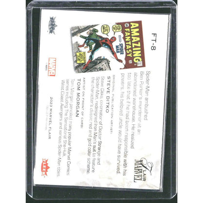 2023 Flair Marvel #FT - 8 Spider - Man Flairium - Level 1 - MOD Shop LLC
