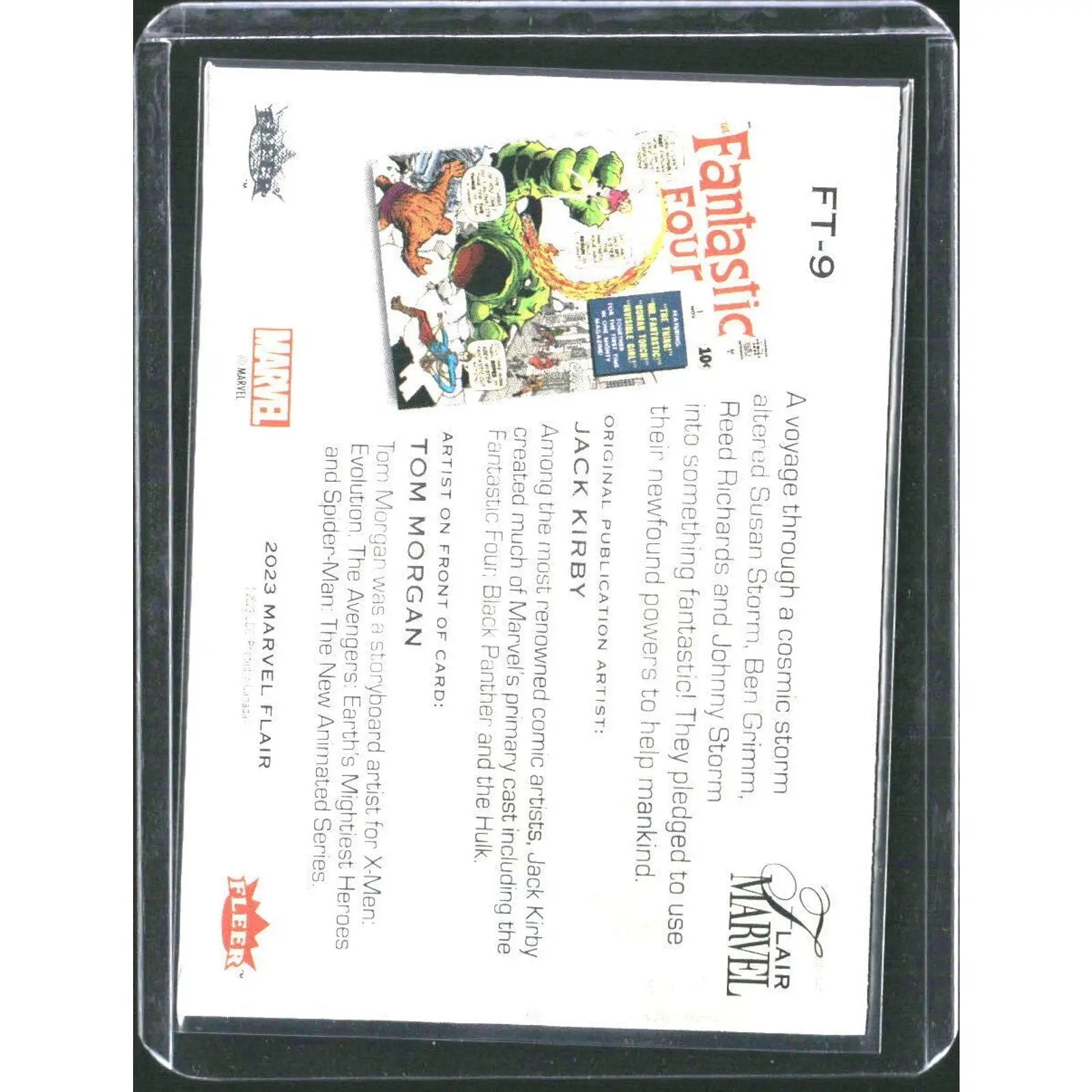 2023 Flair Marvel #FT - 9 Fantastic Four Flairium - Level 1 - MOD Shop LLC