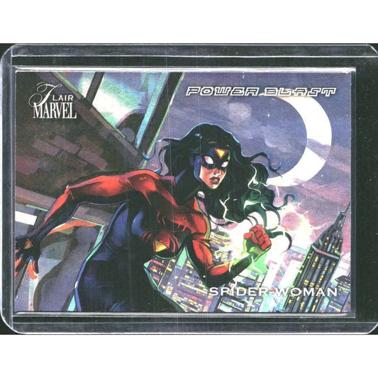 2023 Flair Marvel #PB1 Spider - Woman Power Blast - MOD Shop LLC