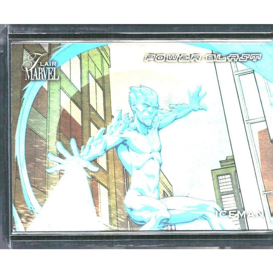 2023 Flair Marvel #PB15 Iceman Power Blast - MOD Shop LLC