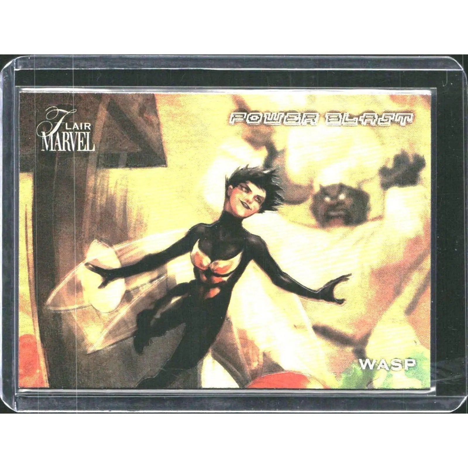 2023 Flair Marvel #PB34 Wasp Power Blast Short Print (SP) - MOD Shop LLC