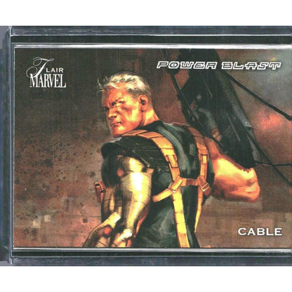 2023 Flair Marvel #PB5 Cable Power Blast - MOD Shop LLC