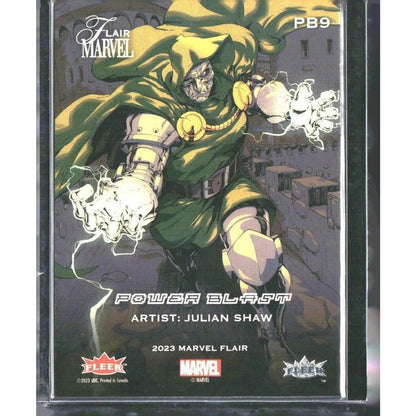 2023 Flair Marvel #PB9 Doctor Doom Power Blast - MOD Shop LLC