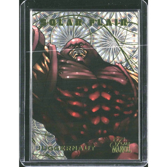 2023 Flair Marvel #SF10 Juggernaut Solar Flair - MOD Shop LLC