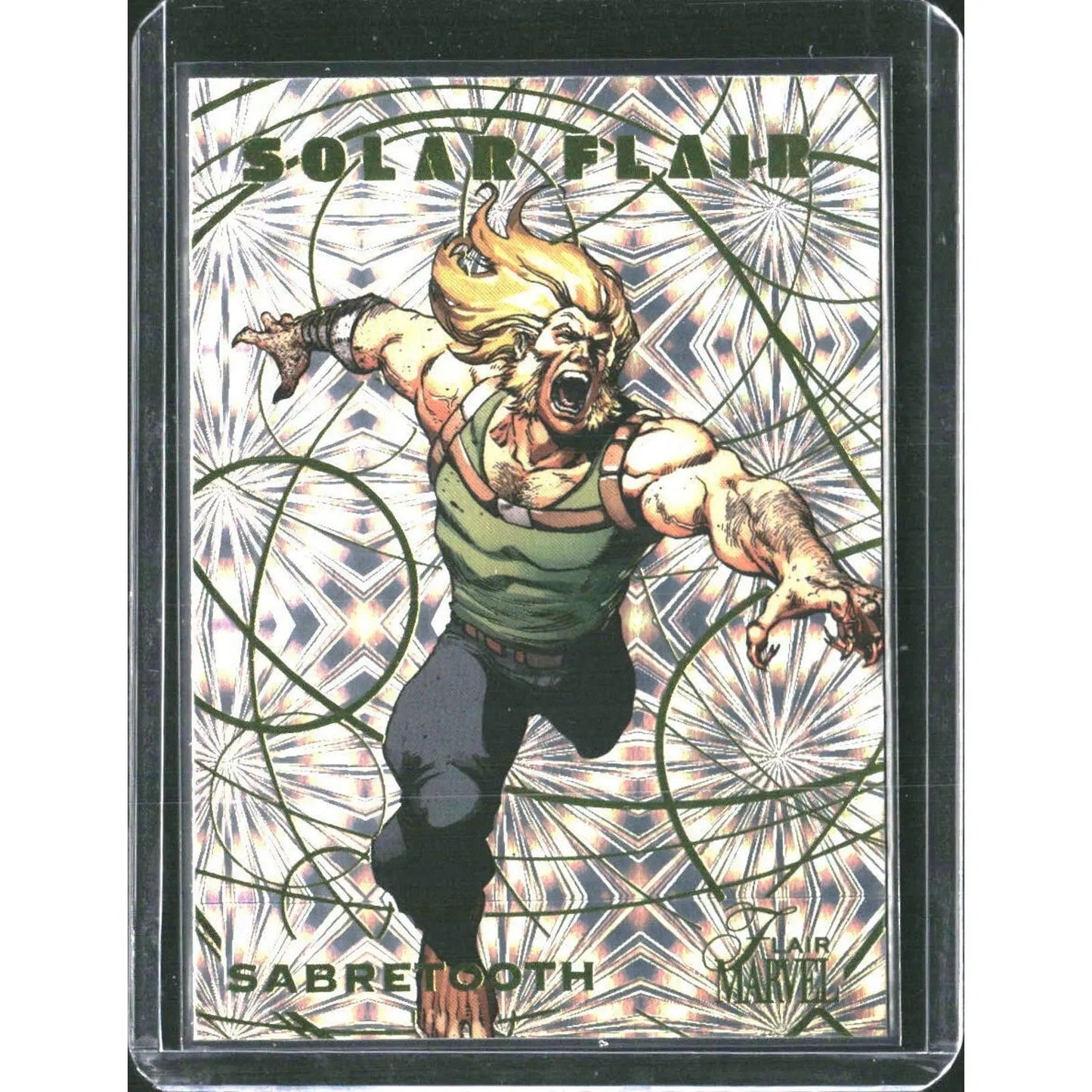 2023 Flair Marvel #SF17 Sabretooth Solar Flair - MOD Shop LLC