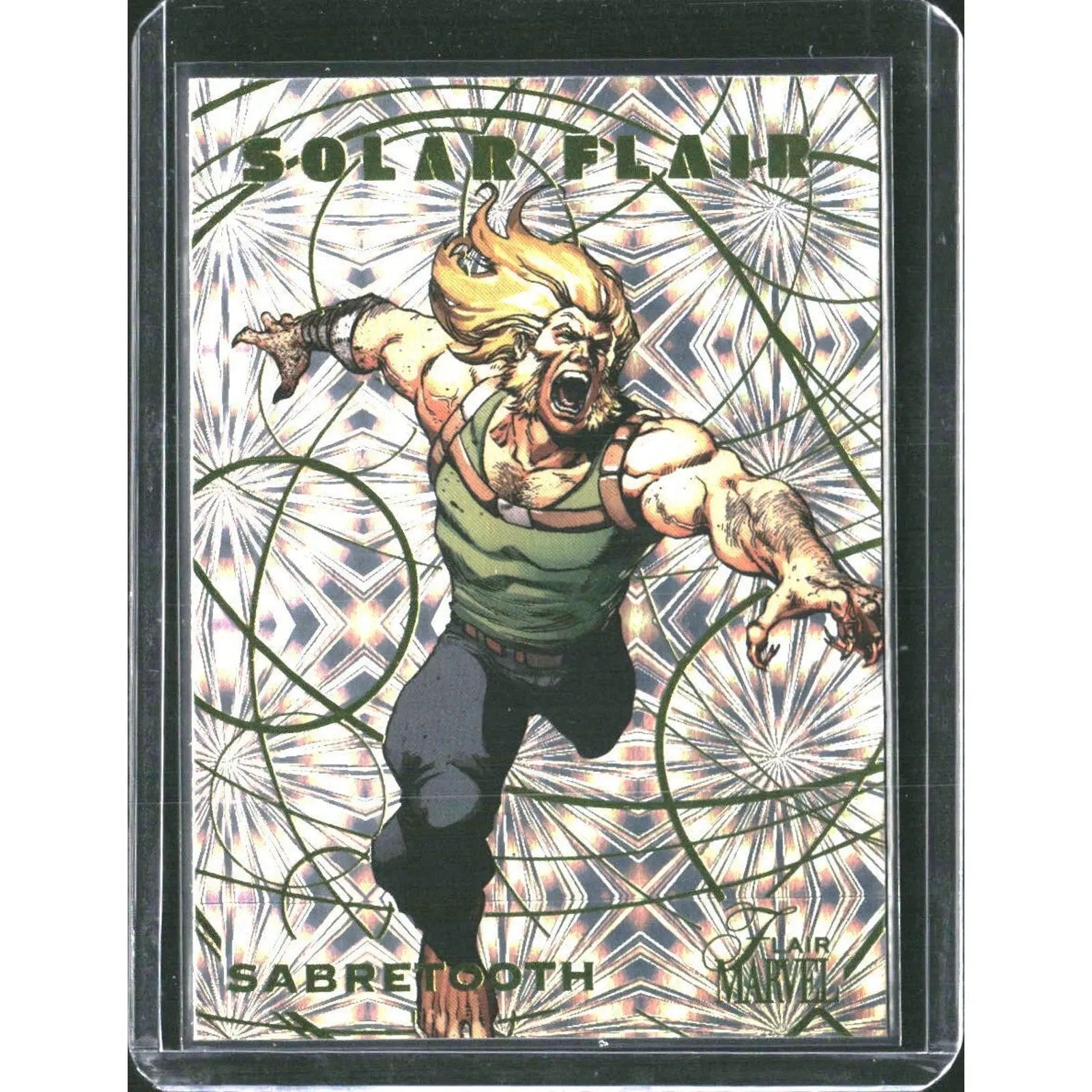 2023 Flair Marvel #SF17 Sabretooth Solar Flair - MOD Shop LLC