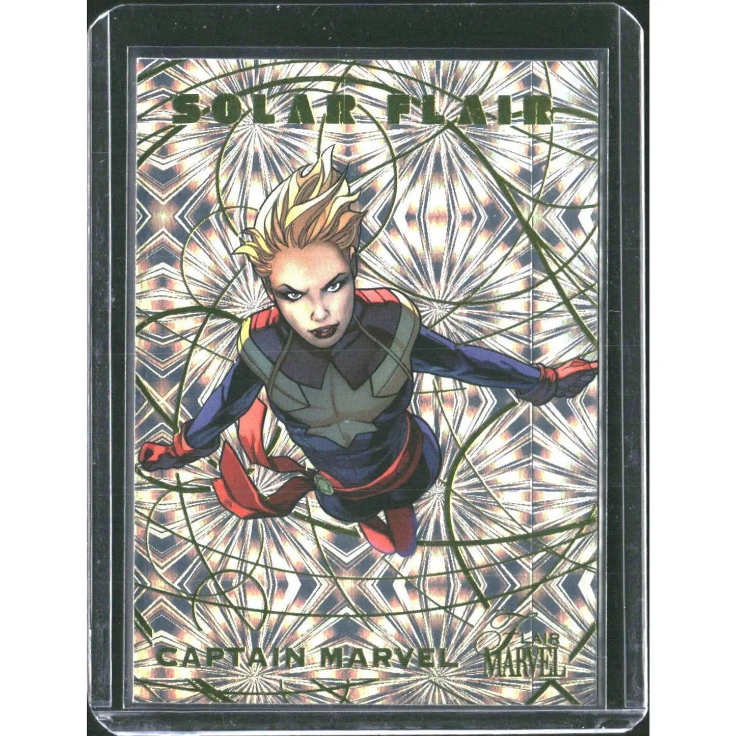 2023 Flair Marvel #SF2 Captain Marvel Solar Flair - MOD Shop LLC