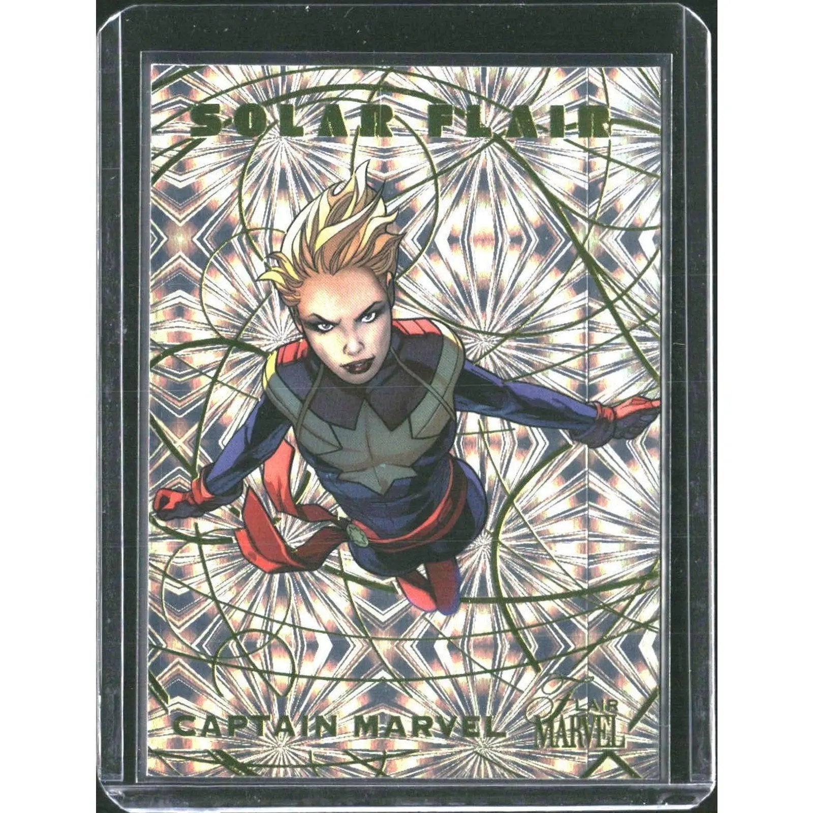 2023 Flair Marvel #SF2 Captain Marvel Solar Flair - MOD Shop LLC