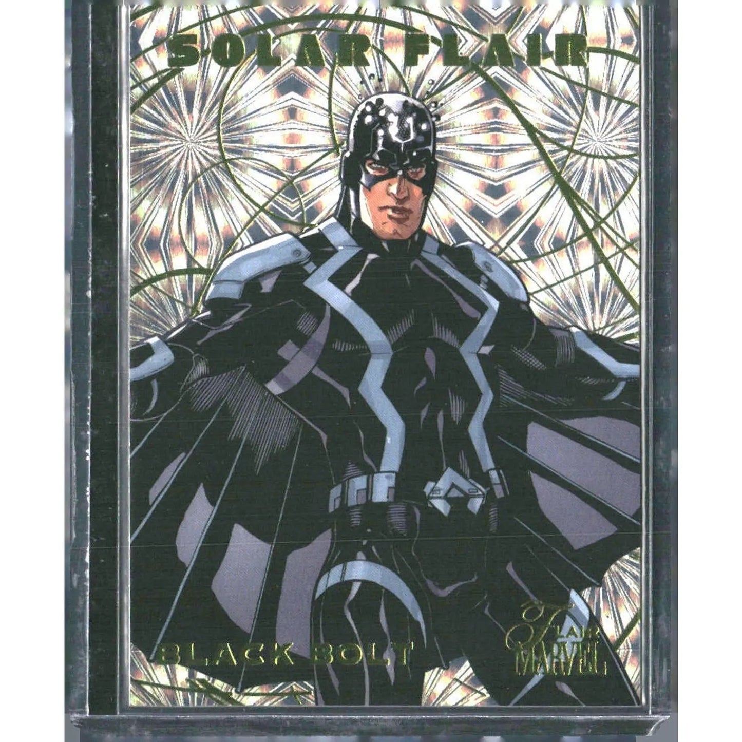 2023 Flair Marvel #SF21 Black Bolt Solar Flair Short Print (SP) - MOD Shop LLC