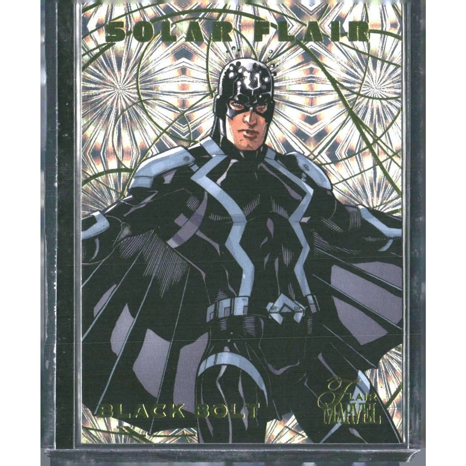 2023 Flair Marvel #SF21 Black Bolt Solar Flair Short Print (SP) - MOD Shop LLC