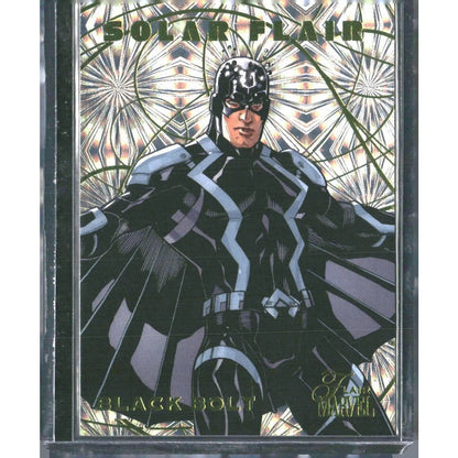 2023 Flair Marvel #SF21 Black Bolt Solar Flair Short Print (SP) - MOD Shop LLC