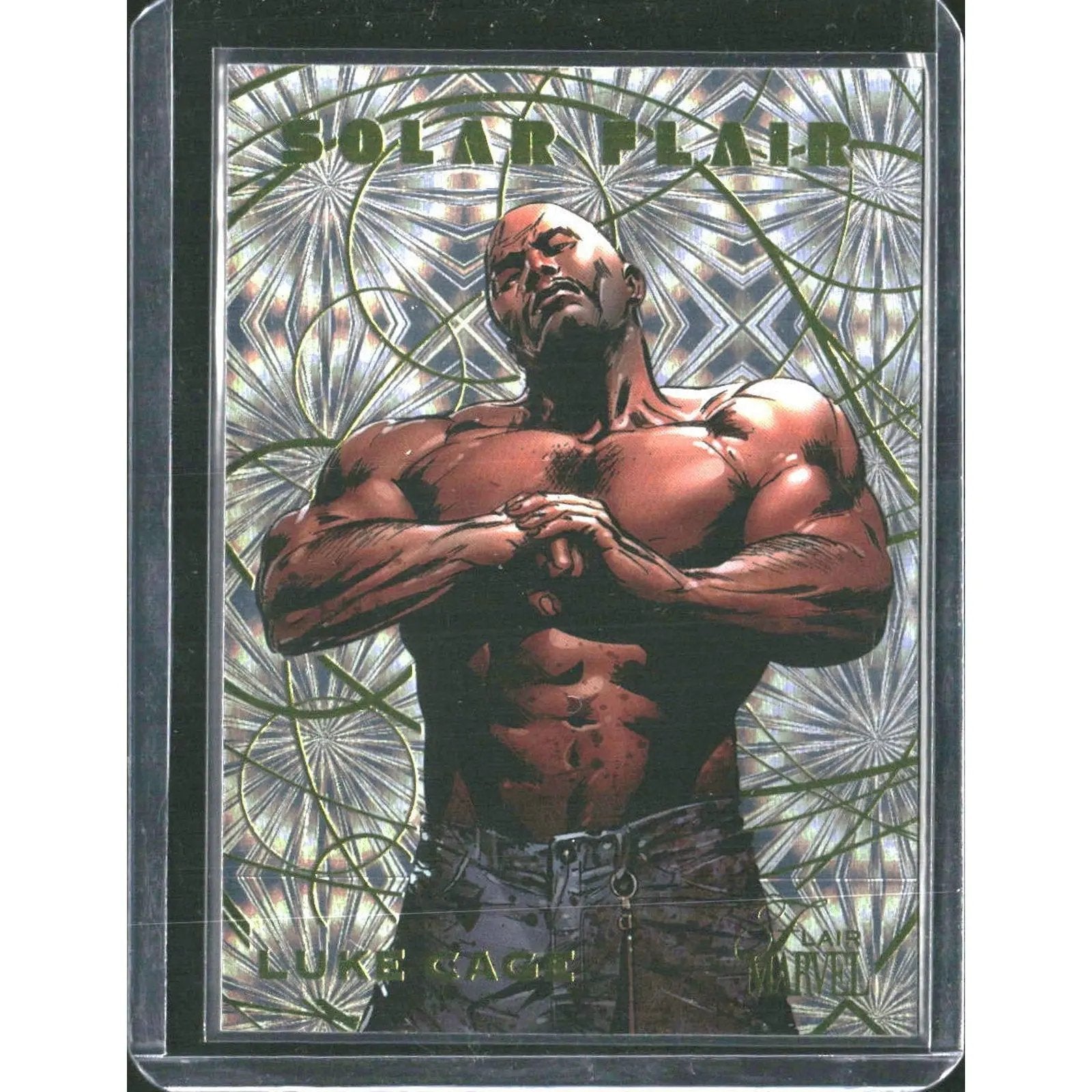 2023 Flair Marvel #SF29 Luke Cage Solar Flair Short Print - MOD Shop LLC