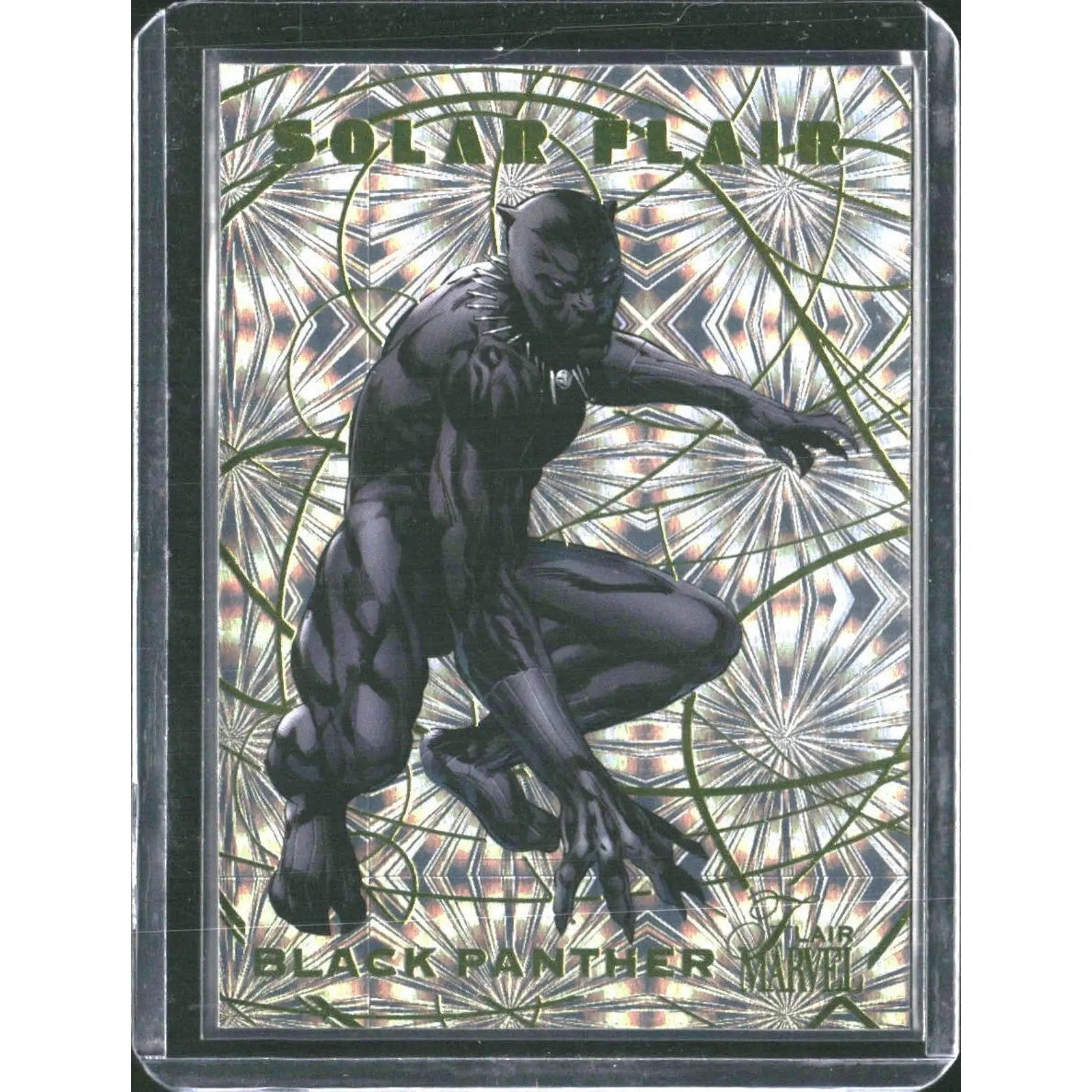 2023 Flair Marvel #SF31 Black Panther Solar Flair Super Short Print (SSP) - MOD Shop LLC