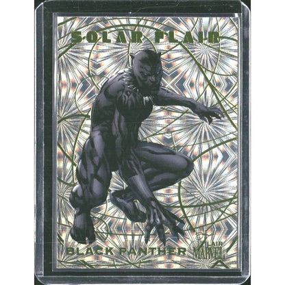 2023 Flair Marvel #SF31 Black Panther Solar Flair Super Short Print (SSP) - MOD Shop LLC