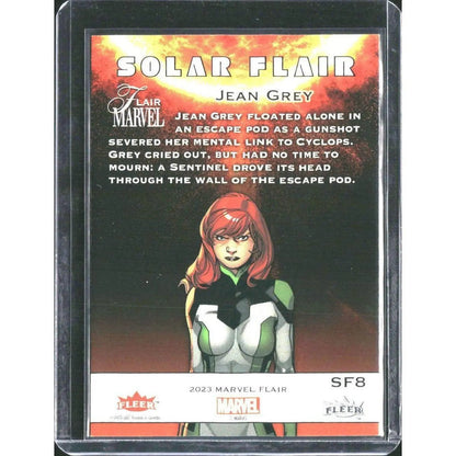 2023 Flair Marvel #SF8 Jean Grey Solar Flair - MOD Shop LLC