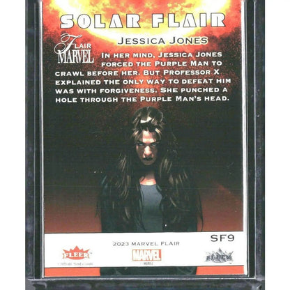 2023 Flair Marvel #SF9 Jessica Jones Solar Flair - MOD Shop LLC