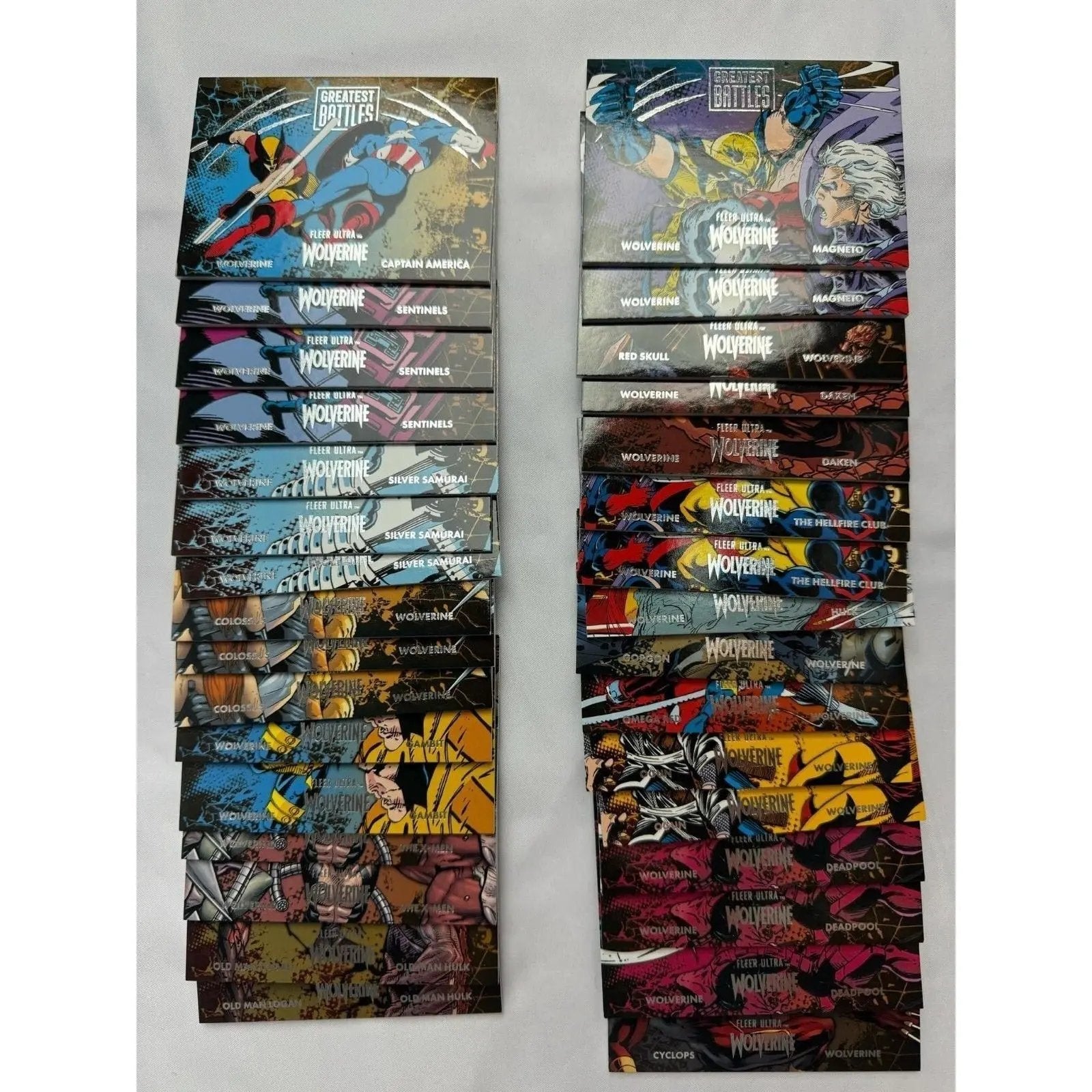 2023 Fleer Ultra Wolverine YOU PICK (Base Greatest Battles) - MOD Shop LLC