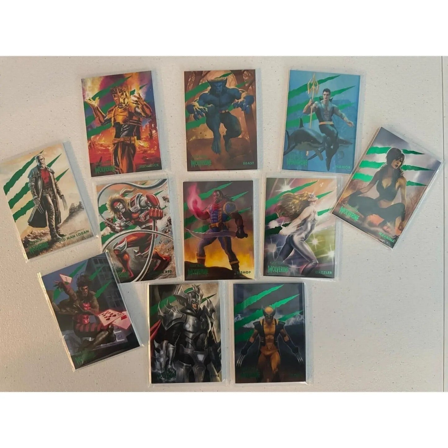 2023 Fleer Ultra Wolverine YOU PICK (Green Parallel Base Cards) - MOD Shop LLC