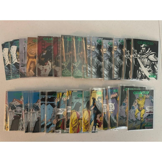 2023 Fleer Ultra Wolverine YOU PICK SINGLES (Green Foil Parallel Aliases) - MOD Shop LLC