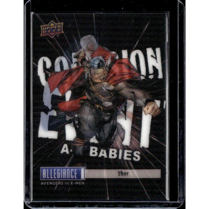 2023 Upper Deck Marvel Allegiance: Avengers vs X - Men #AXB18 Thor - MOD Shop LLC
