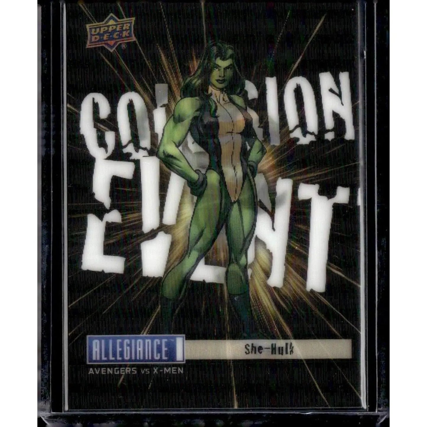 2023 Upper Deck Marvel Allegiance: Avengers vs X - Men #CE10 She - Hulk vs. Rogue - MOD Shop LLC