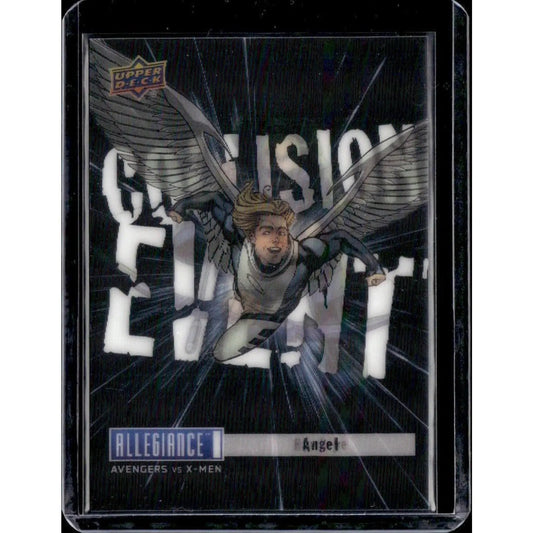 2023 Upper Deck Marvel Allegiance: Avengers vs X - Men #CE27 Hawkeye vs. Angel - MOD Shop LLC