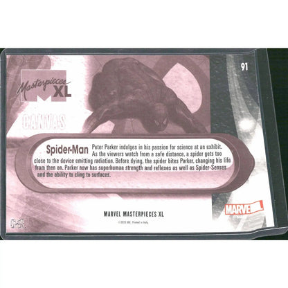 2024 Marvel Masterpieces XL #91 Spider - Man High Series Canvas - MOD Shop LLC