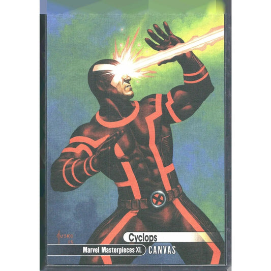 2024 Marvel Masterpieces XL Cyclops High Series Canvas - MOD Shop LLC