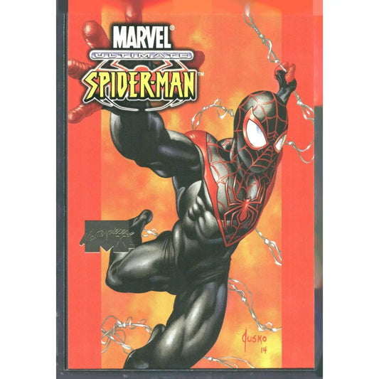 2024 SkyBox Marvel Masterpieces XL #1 Ultimate Spider - Man Lvl 1 WI Gold /1499 - MOD Shop LLC