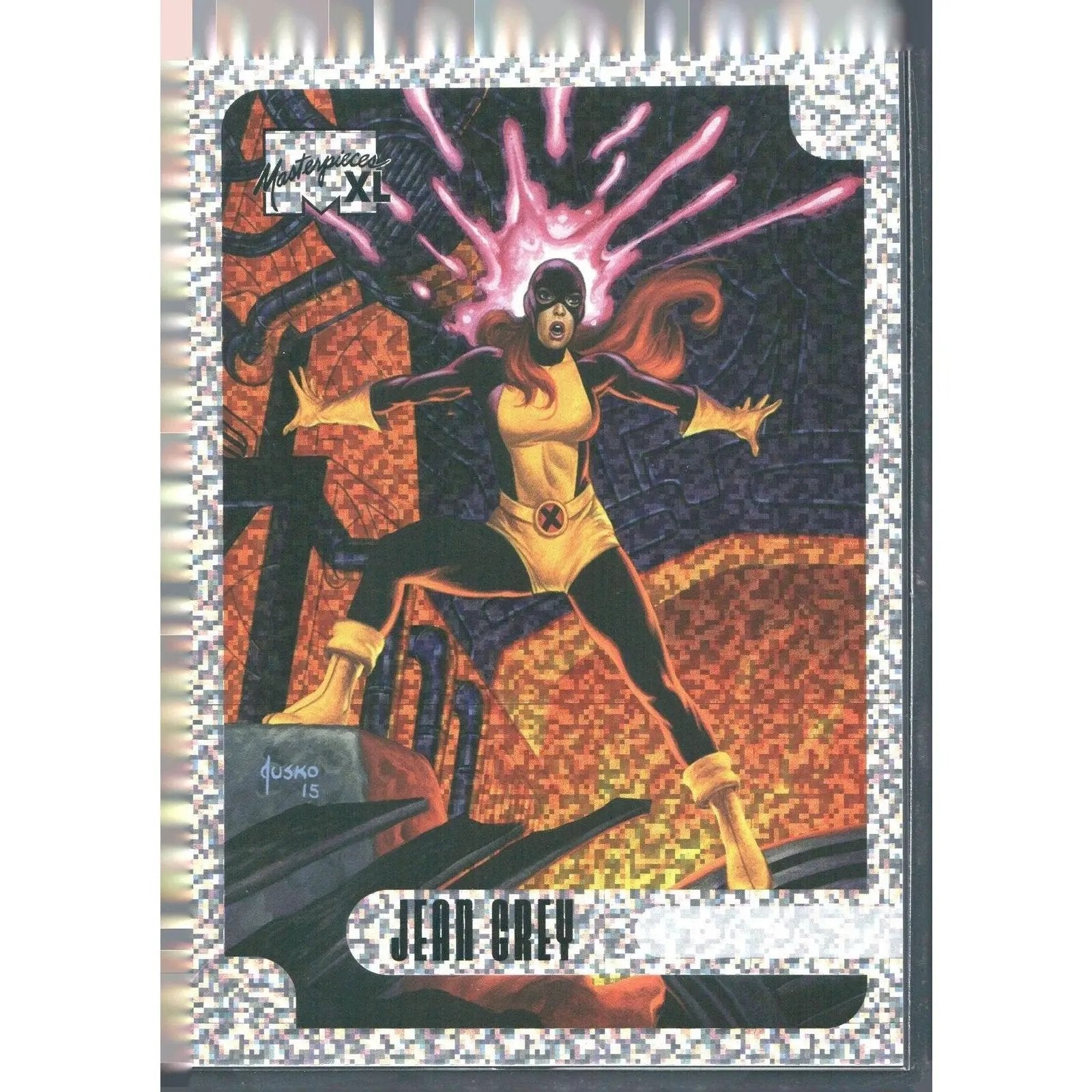 2024 SkyBox Marvel Masterpieces XL #11 OF 17 Jean Grey Holofoil Speckle /99 - MOD Shop LLC