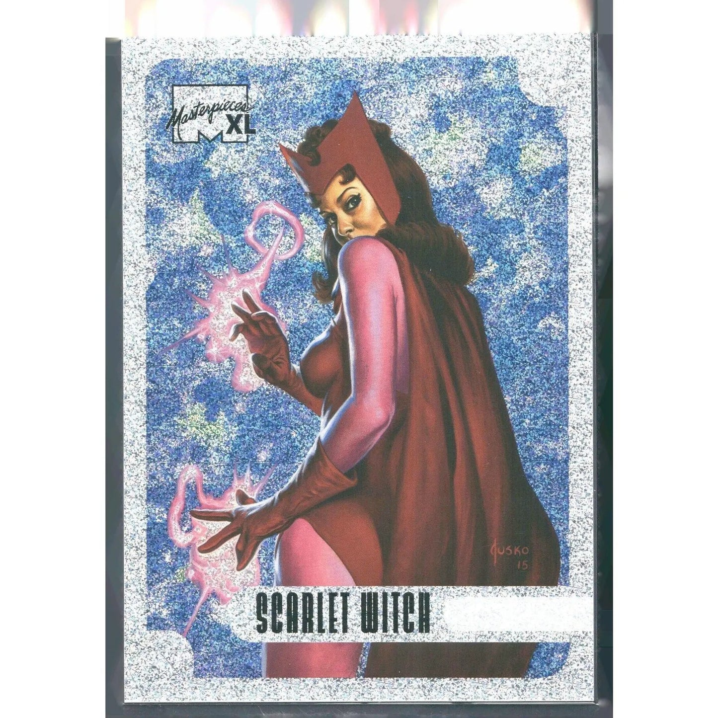 2024 SkyBox Marvel Masterpieces XL #13 OF 17 Scarlet Witch Holofoil - MOD Shop LLC