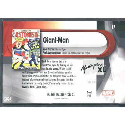 2024 SkyBox Marvel Masterpieces XL #17 Giant - Man /1999 - MOD Shop LLC
