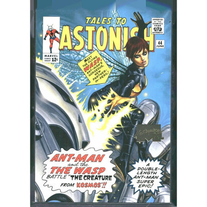 2024 SkyBox Marvel Masterpieces XL #27 Wasp Lvl 2 WI Gold /1499 - MOD Shop LLC