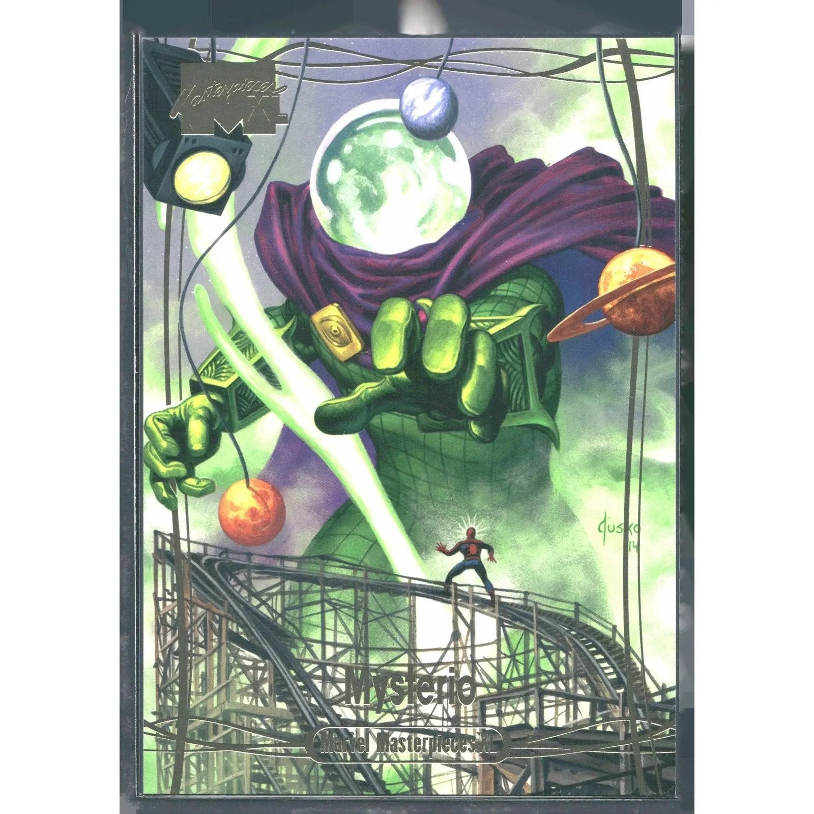 2024 SkyBox Marvel Masterpieces XL #28 Mysterio Lvl 2 /1999 - MOD Shop LLC
