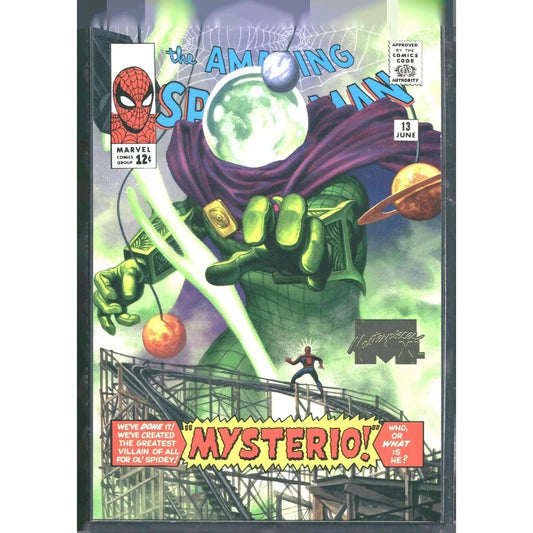 2024 SkyBox Marvel Masterpieces XL #28 Mysterio Lvl 2 What If Gold /1499 - MOD Shop LLC