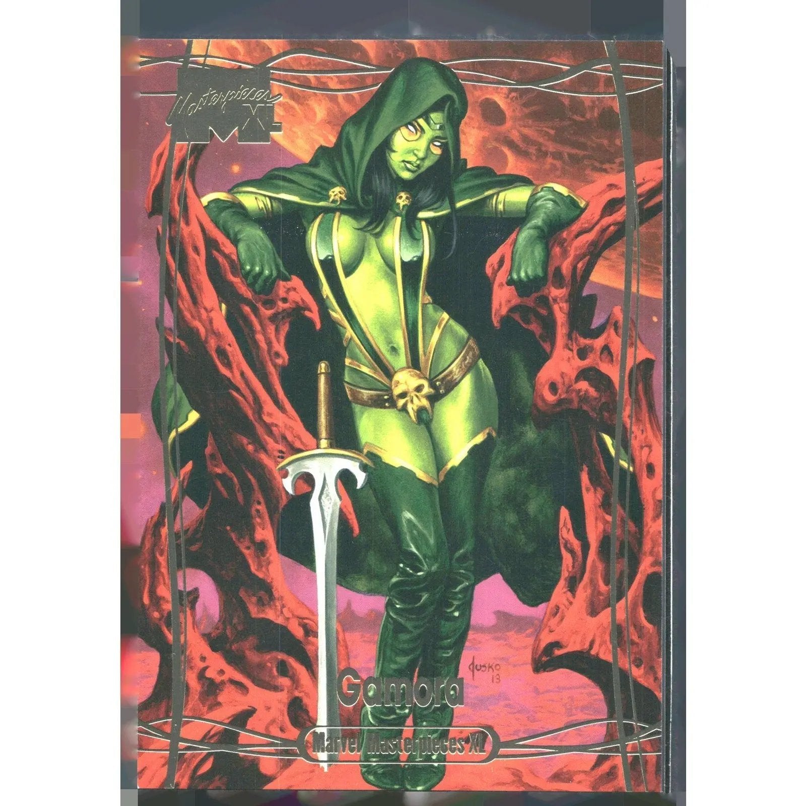 2024 SkyBox Marvel Masterpieces XL #34 Gamora /1999 - MOD Shop LLC