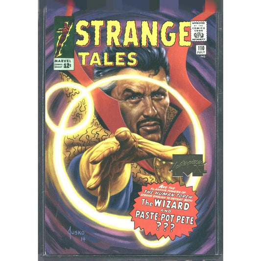 2024 SkyBox Marvel Masterpieces XL #40 Doctor Strange Lvl 2 WI Gold /1499 - MOD Shop LLC