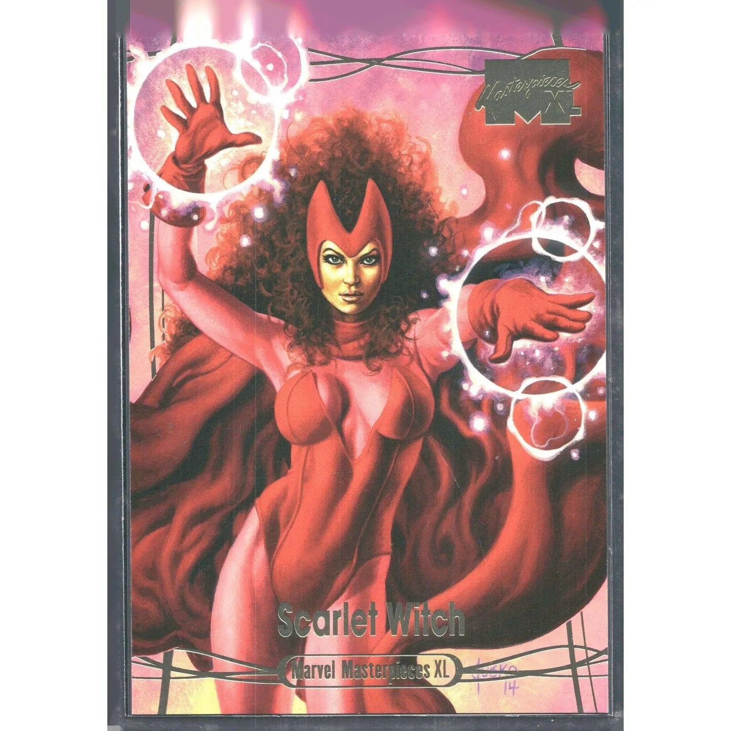 2024 SkyBox Marvel Masterpieces XL #48 Scarlet Witch /1999 - MOD Shop LLC
