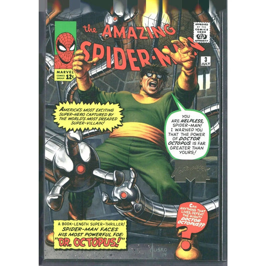 2024 SkyBox Marvel Masterpieces XL #49 Doctor Octopus Lvl 2 WI Gold /1499 - MOD Shop LLC