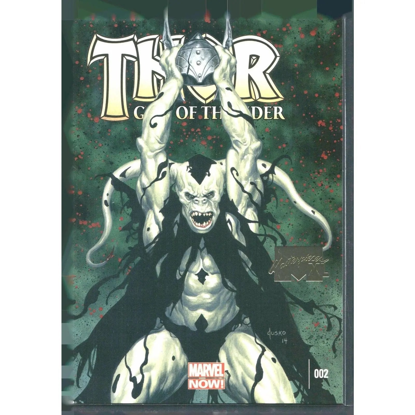 2024 SkyBox Marvel Masterpieces XL #6 Gorr The God Butcher Lvl 1 WI Gold /1499 - MOD Shop LLC