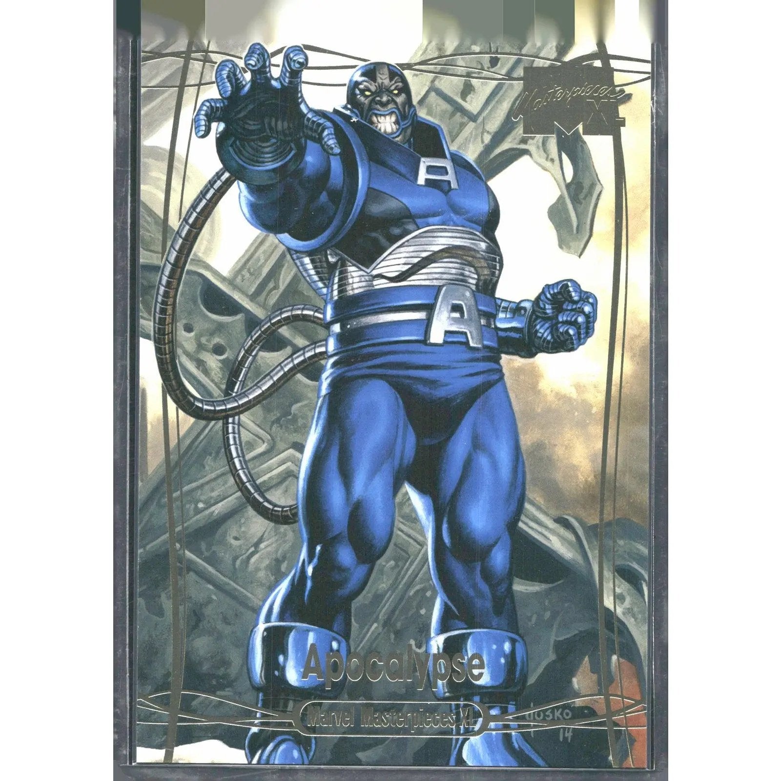 2024 SkyBox Marvel Masterpieces XL #70 Apocalypse Lvl 2 #/1499 - MOD Shop LLC
