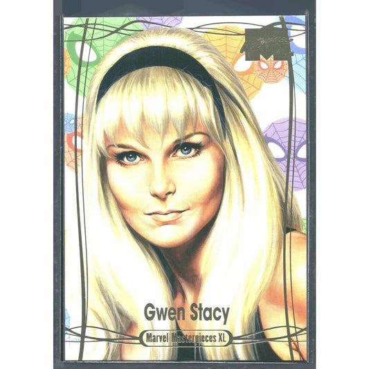 2024 SkyBox Marvel Masterpieces XL #8 Gwen Stacy Lvl 1 #/1999 - MOD Shop LLC