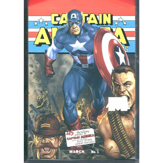 2024 SkyBox Marvel Masterpieces XL #80 Captain America WI Silver Spectrum #/10 - MOD Shop LLC