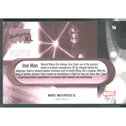 2024 SkyBox Marvel Masterpieces XL #87 Iron Man Canvas High Series - MOD Shop LLC