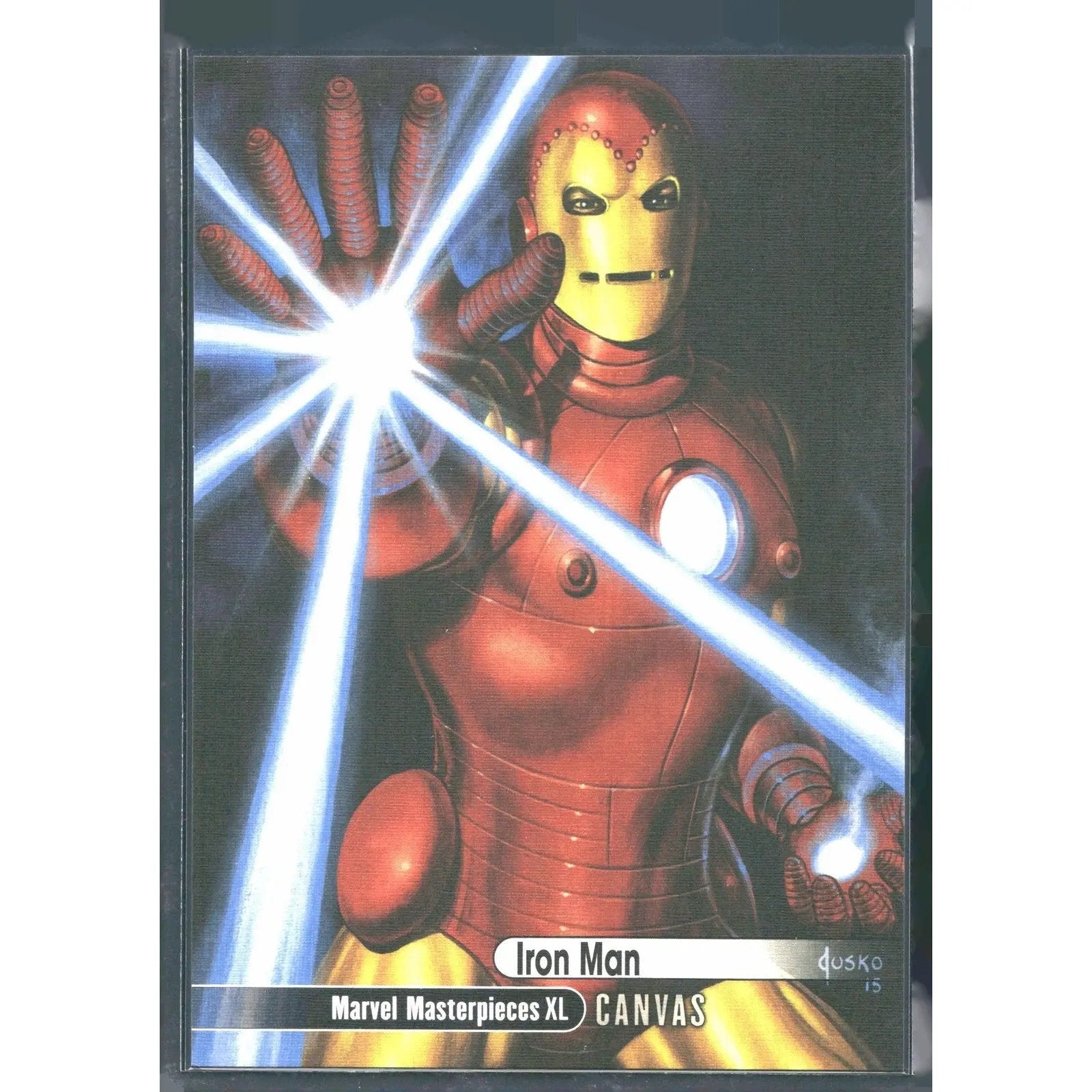 2024 SkyBox Marvel Masterpieces XL #87 Iron Man Canvas High Series - MOD Shop LLC