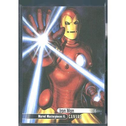 2024 SkyBox Marvel Masterpieces XL #87 Iron Man Canvas High Series - MOD Shop LLC