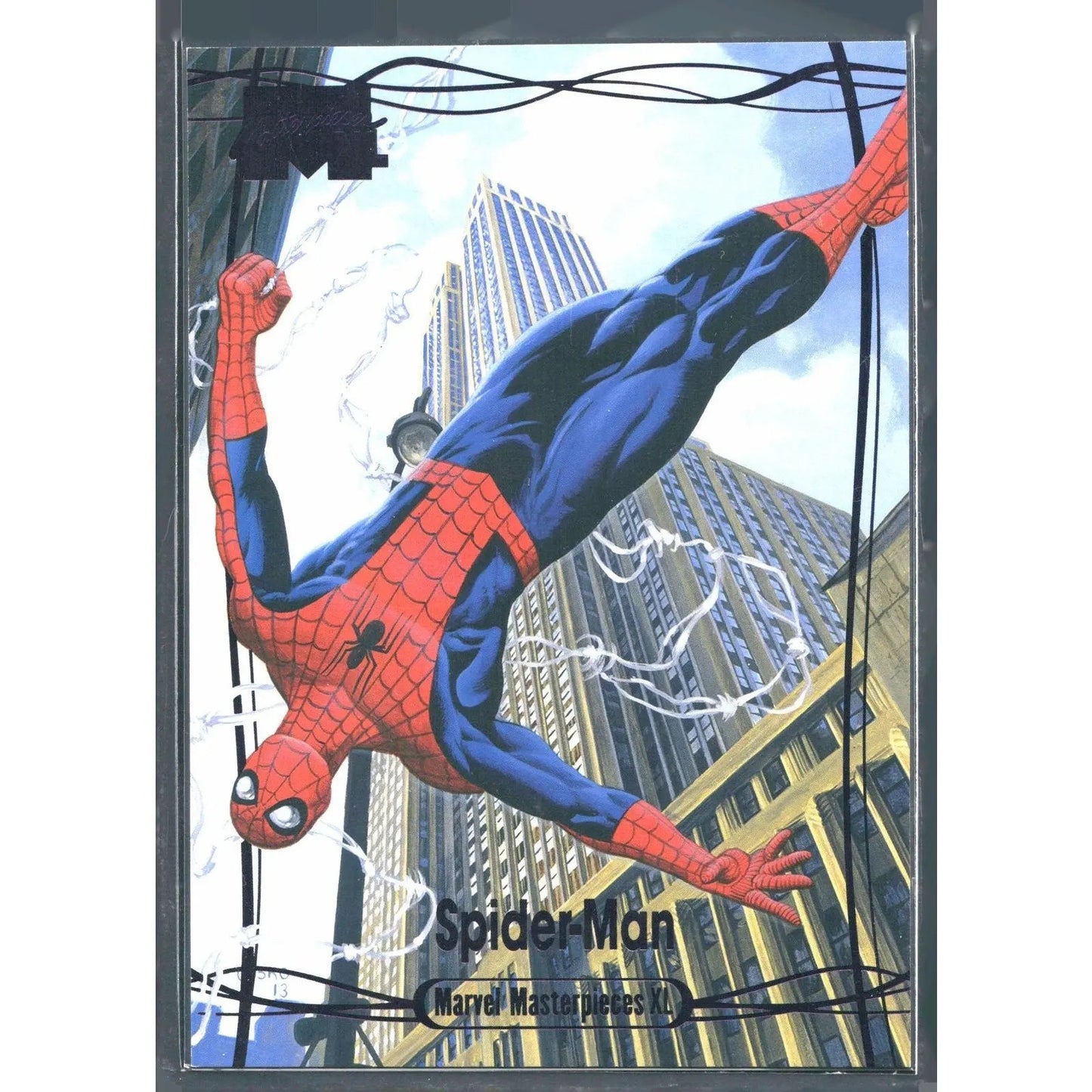 2024 SkyBox Marvel Masterpieces XL #90 Spider - Man Lvl 5 #7/199 - MOD Shop LLC