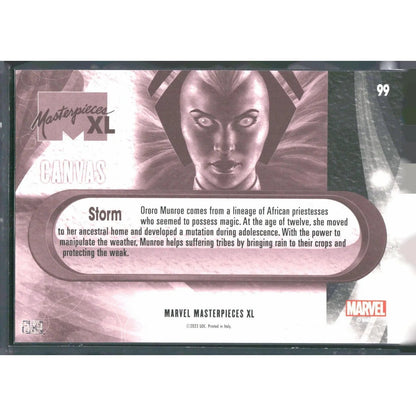 2024 SkyBox Marvel Masterpieces XL #99 Storm High Series Canvas - MOD Shop LLC