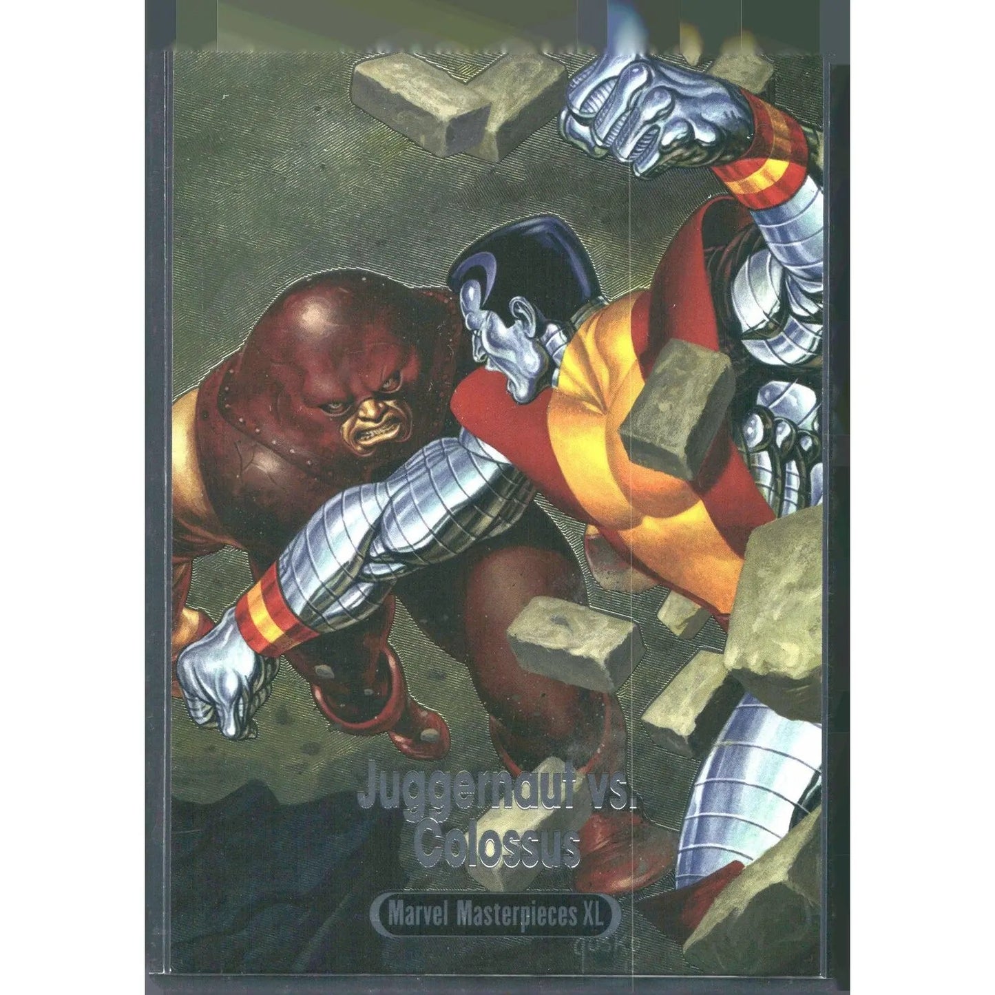 2024 SkyBox Marvel Masterpieces XL #BS - 1 Juggernaut / Colossus Battle Spectrum - MOD Shop LLC