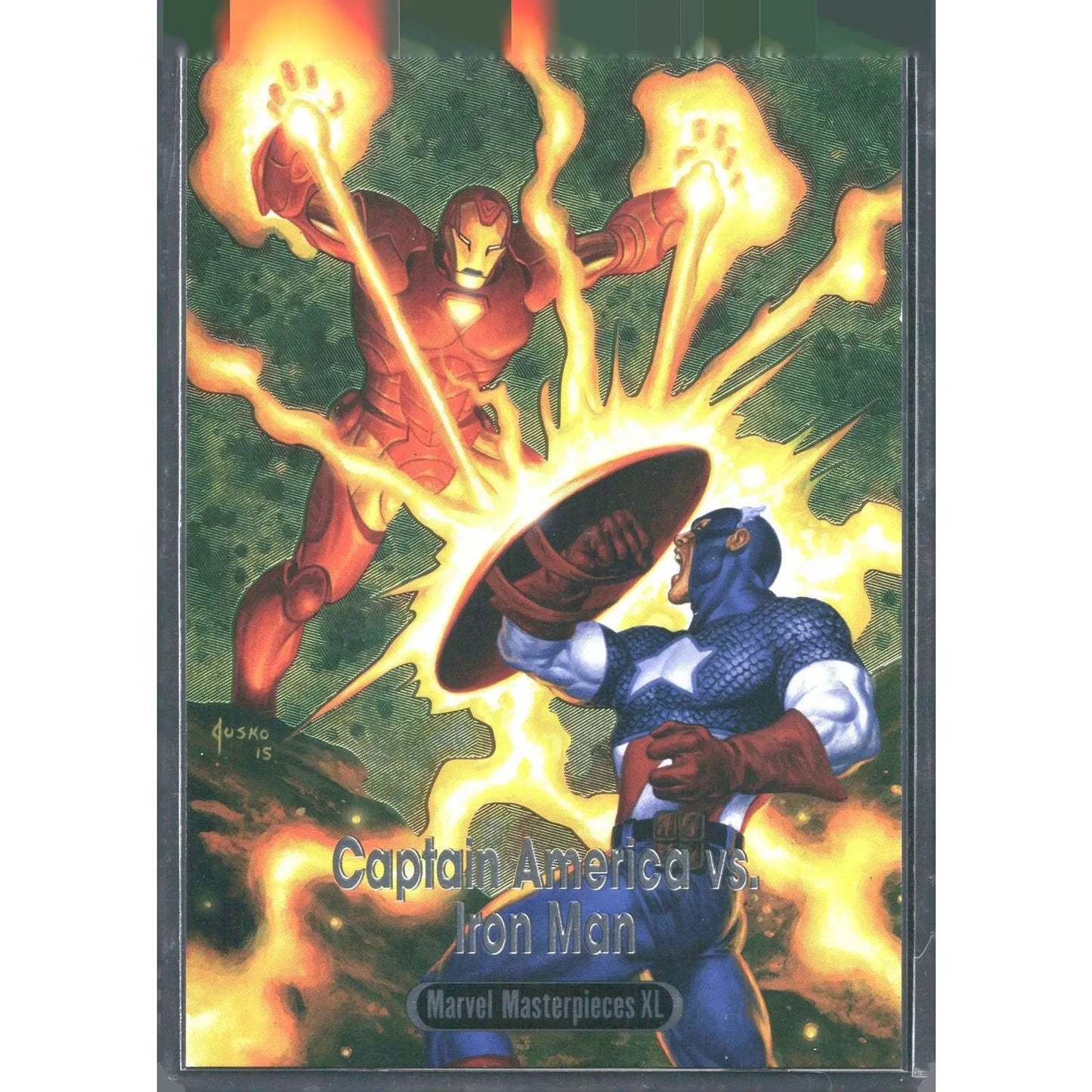 2024 SkyBox Marvel Masterpieces XL #BS - 9 Captain America / Iron Man - MOD Shop LLC
